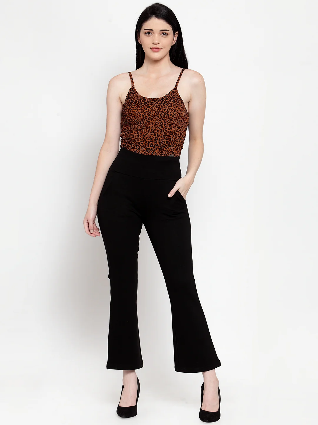 Black Solid Jegging - Image 6
