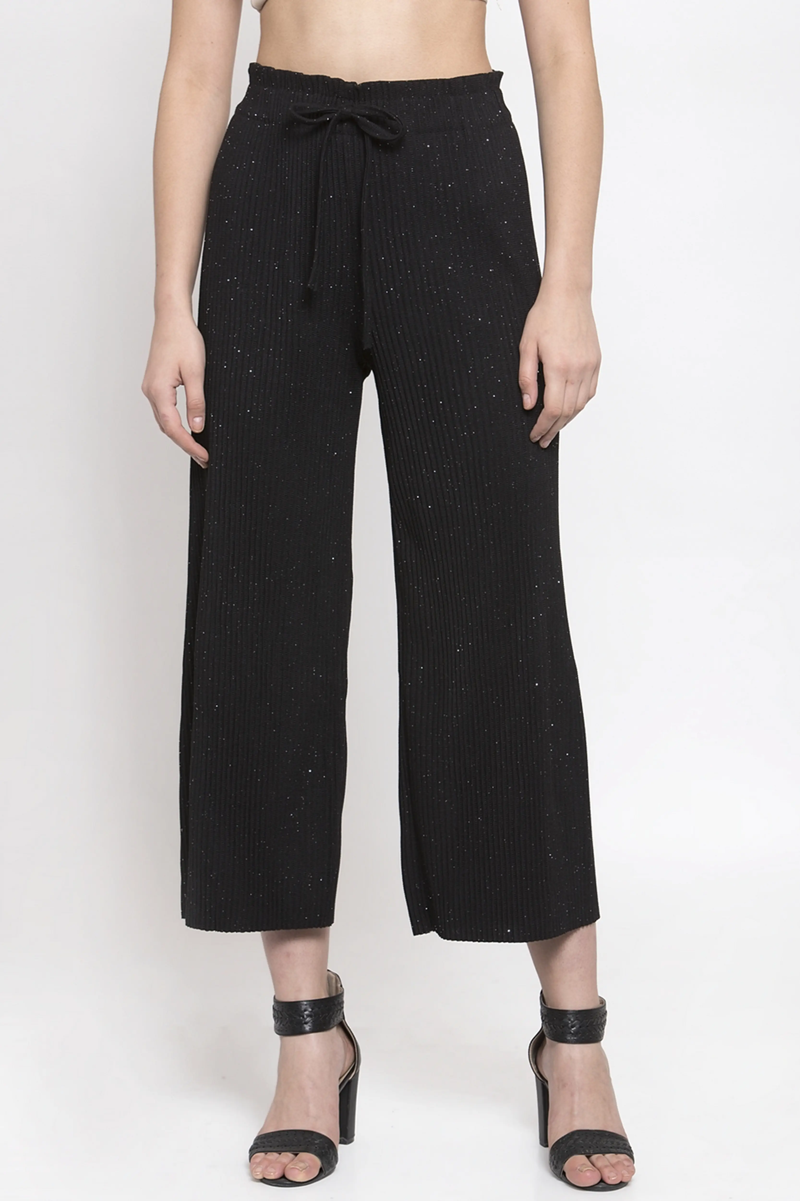 Black Relaxed Fit Lower