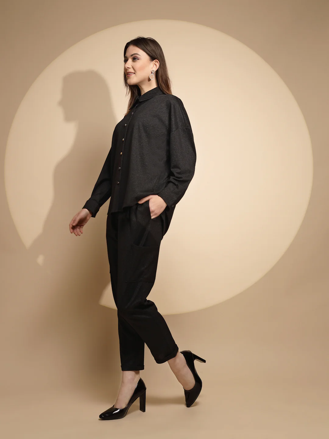 Black Solid  Night Set - Image 10