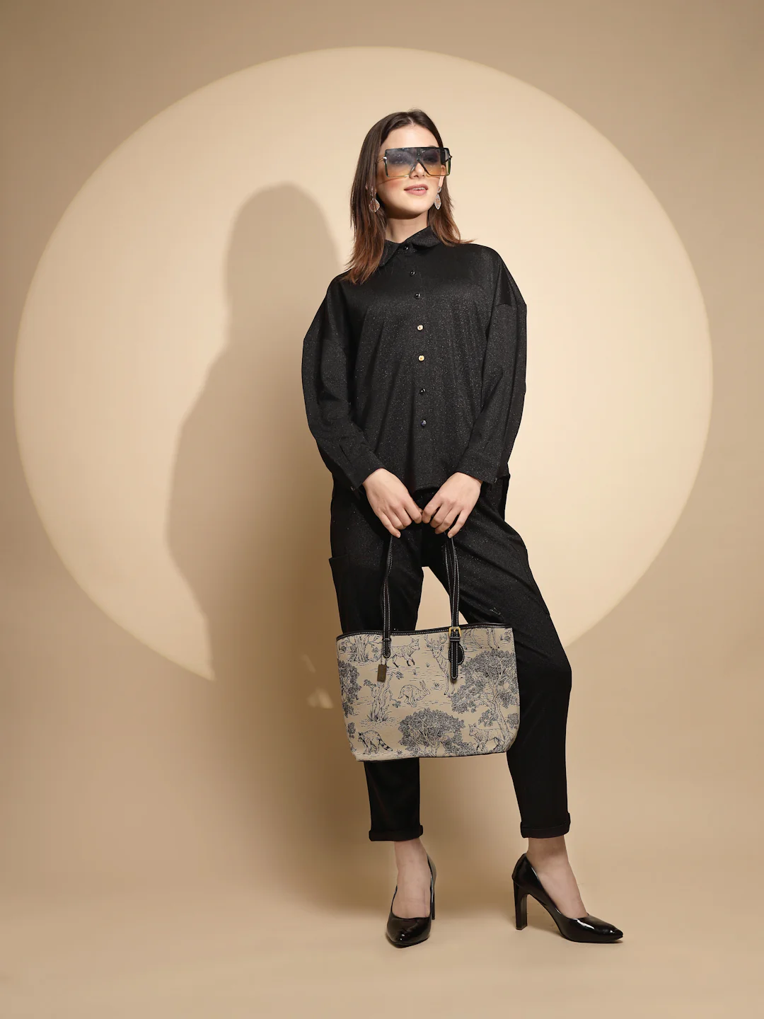 Black Solid  Night Set - Image 7