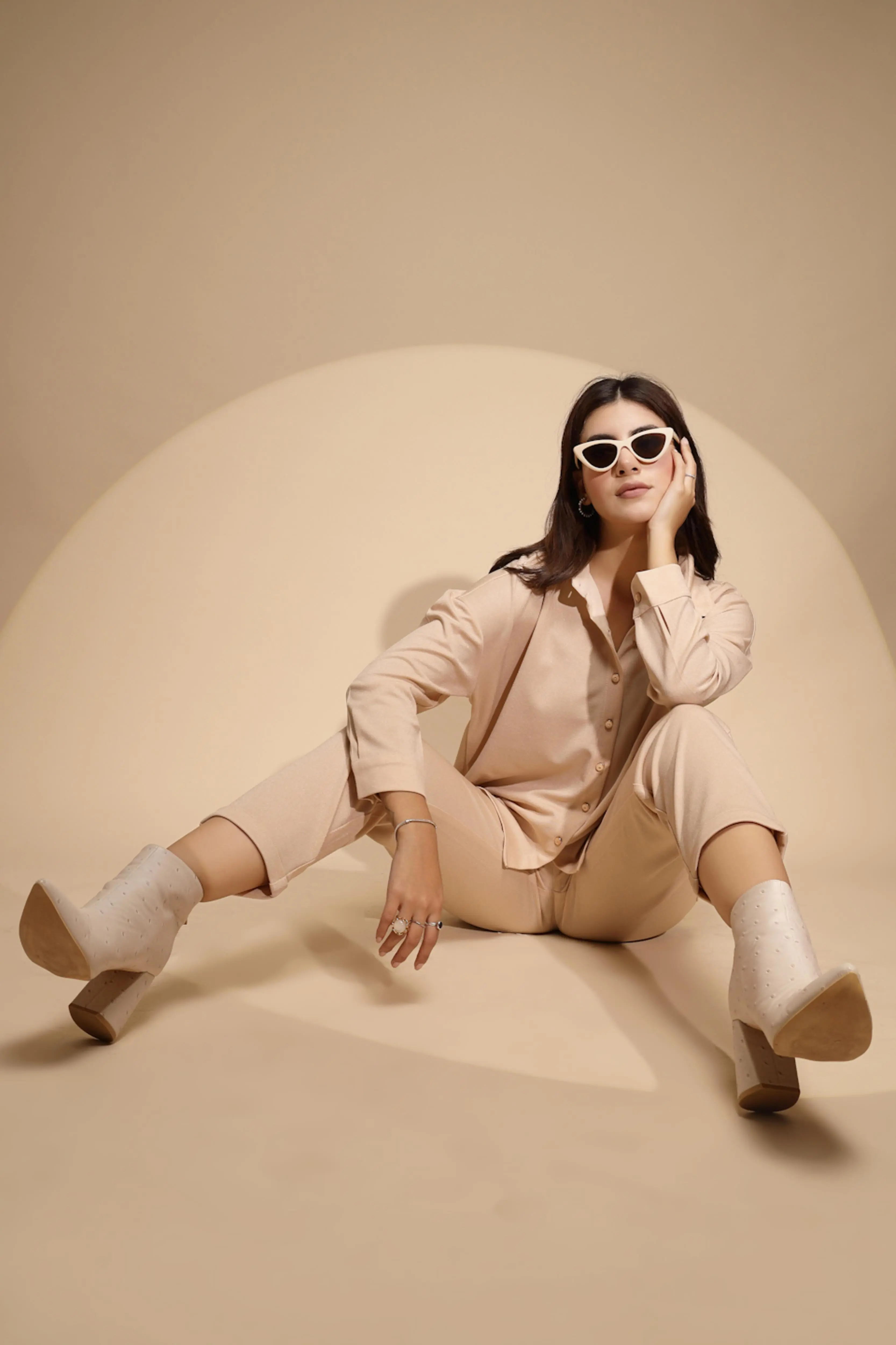 Nude Solid Night Set - Image 6