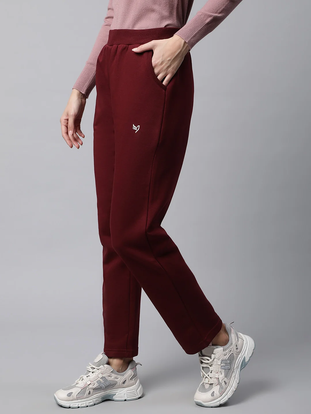 Wine Track Pants With Pockets - Image 9