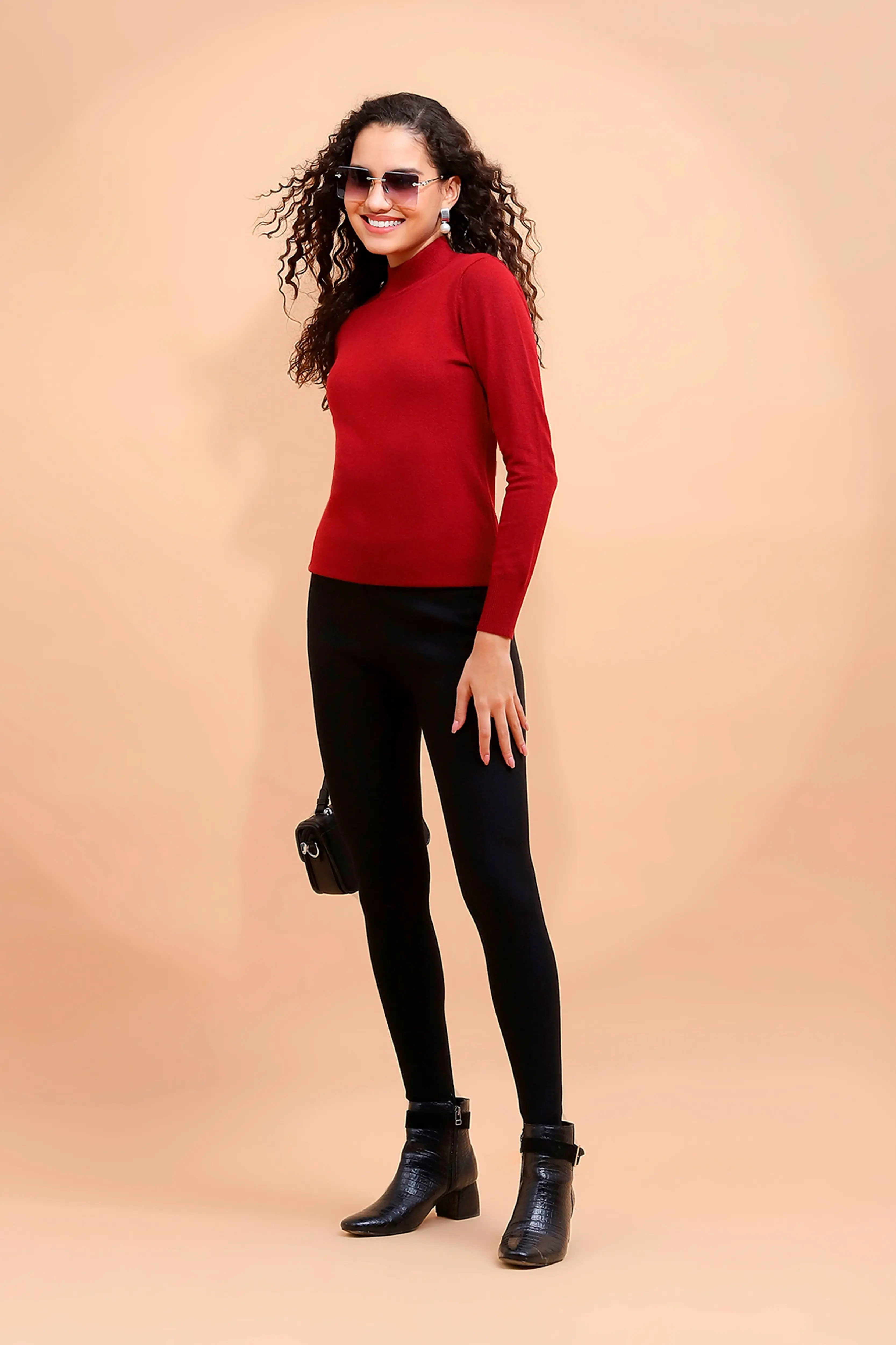 Wine Snug Fit Skivvy - Image 7