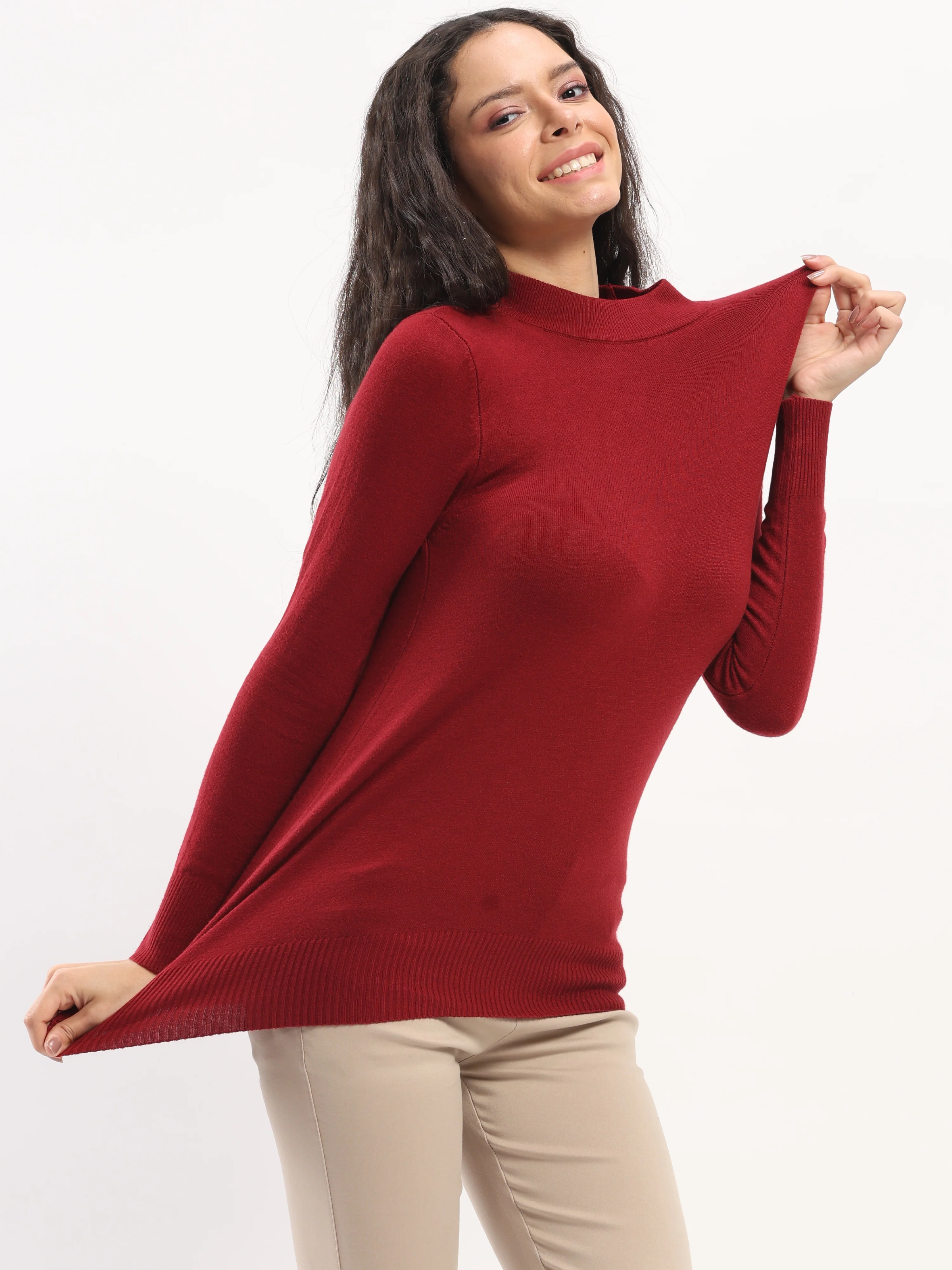 Wine Snug Fit Skivvy - Image 8